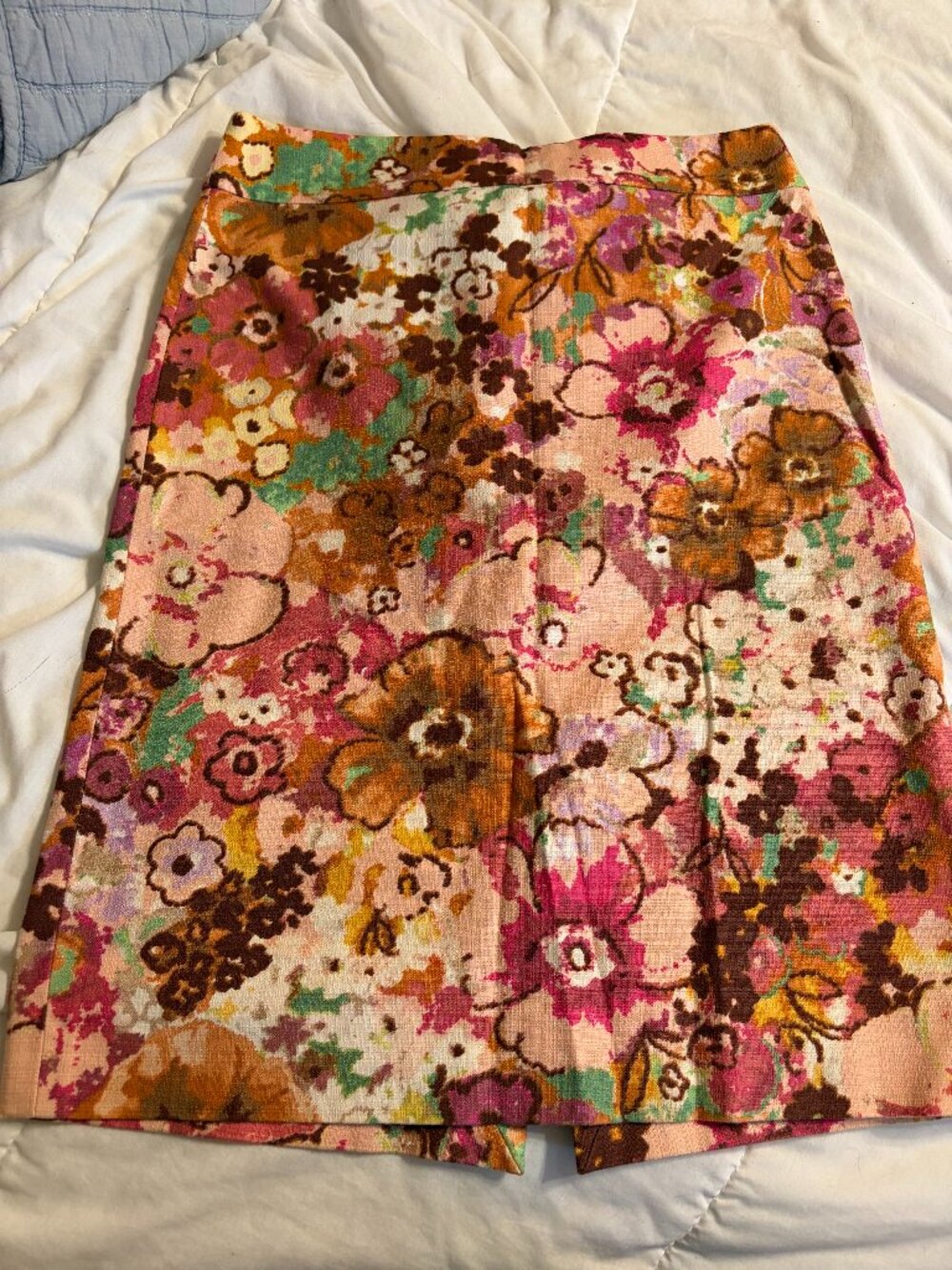 J.Crew Floral Pencil Skirt